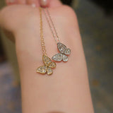 Butterfly Gold Vermeil Necklace