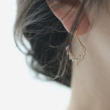 Princess Gold Vermeil Earring