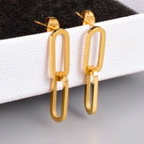 Double Chain Earring