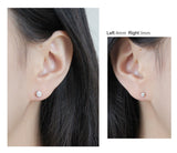 S925 Sterling Silver Minimalist Zircon Stud Earring