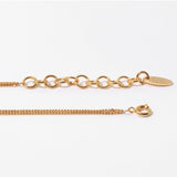 Double Chain Clasp Necklace