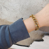 Street Thick Chain Bracelet