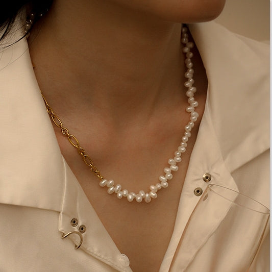 Milky Way Fresh Pearl Necklace