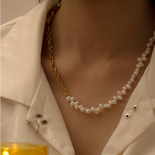 Milky Way Fresh Pearl Necklace