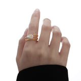 Twine Pearl Ring