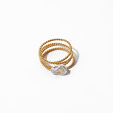 Twine Pearl Ring