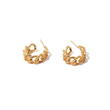 Twist Chain Earring