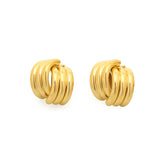 Modern City Line Earring