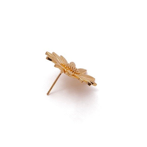 Daisy Gold Stud Earring