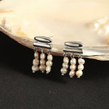 Pearl Tassel Earring