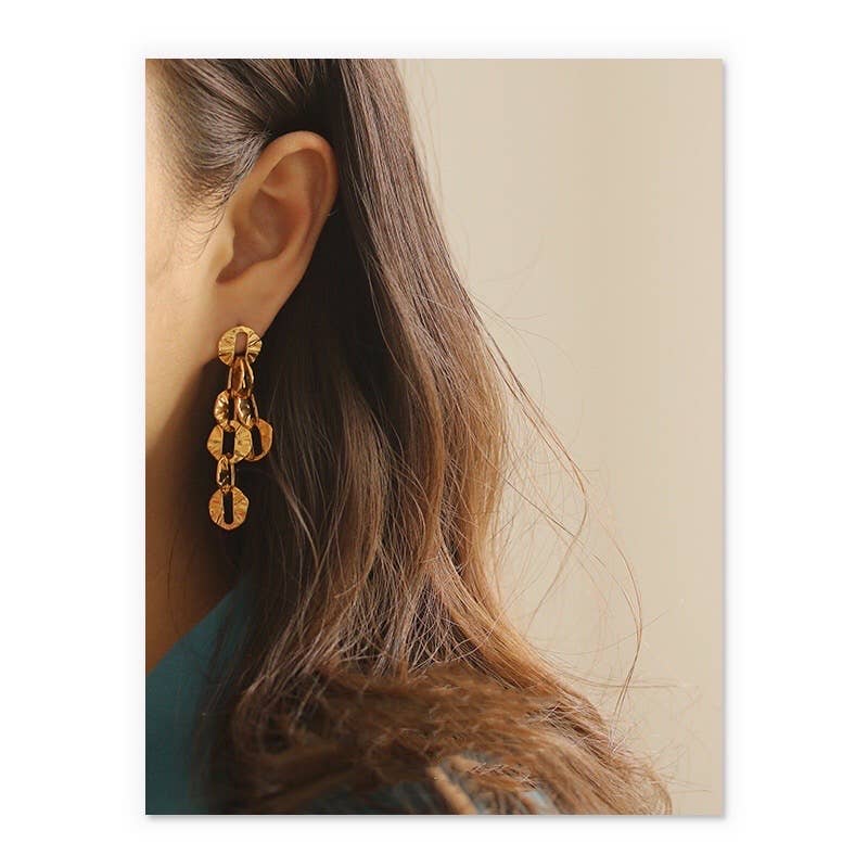 Gold Fields Earring