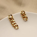 Asymmetric Chain Earring