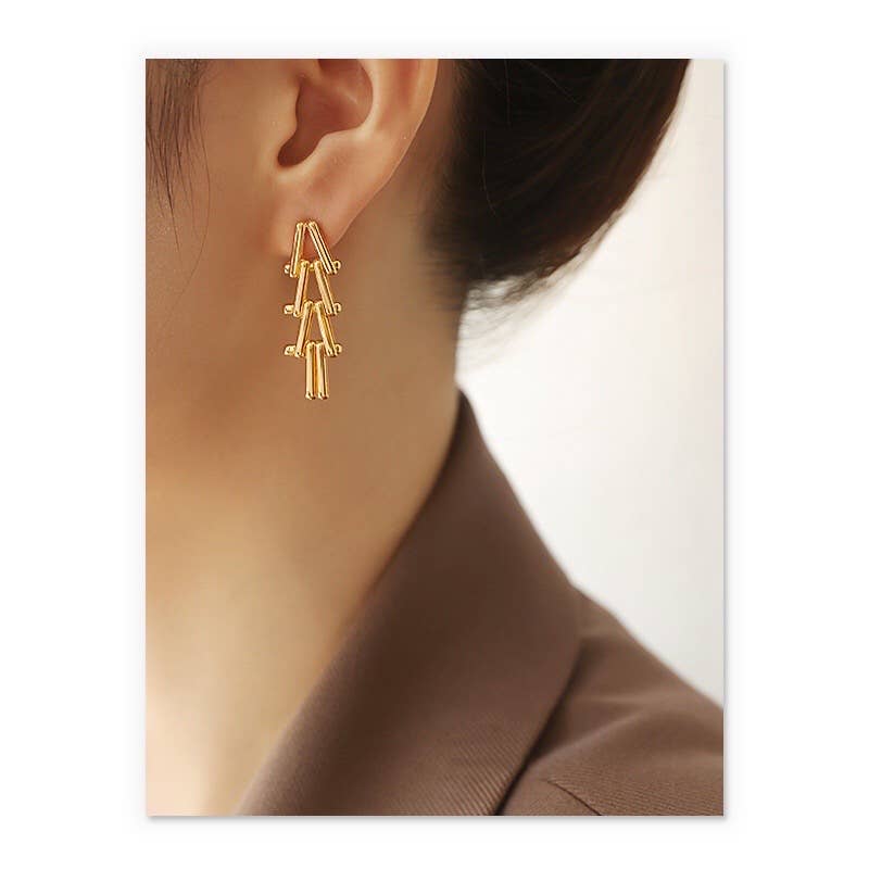 Trendy Tassel Earring