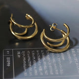 PASSION 18K GOLD EARRING