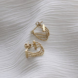 EVE MINIMALIST BEAD 18K GOLD EARRING